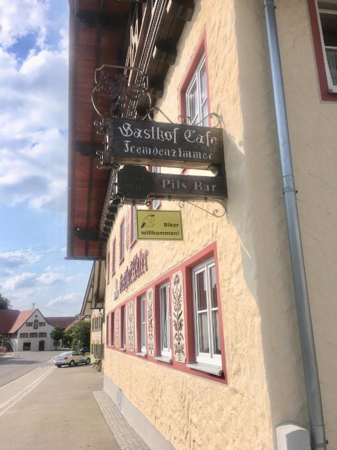 Gasthof Adler Otel Unterthingau Dış mekan fotoğraf